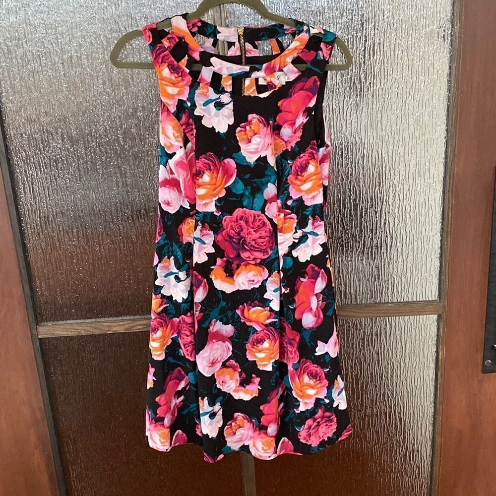 EUC Eliza J vintage floral dress in size 4.